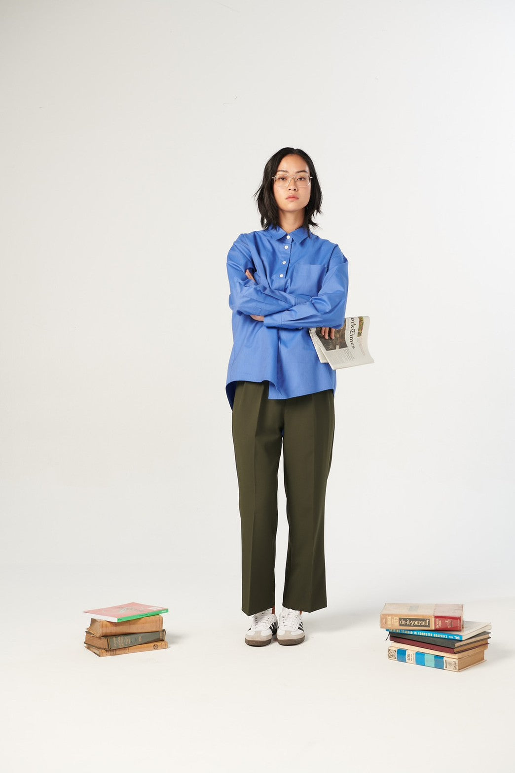Usher shirt - Oversize Oxford fabric