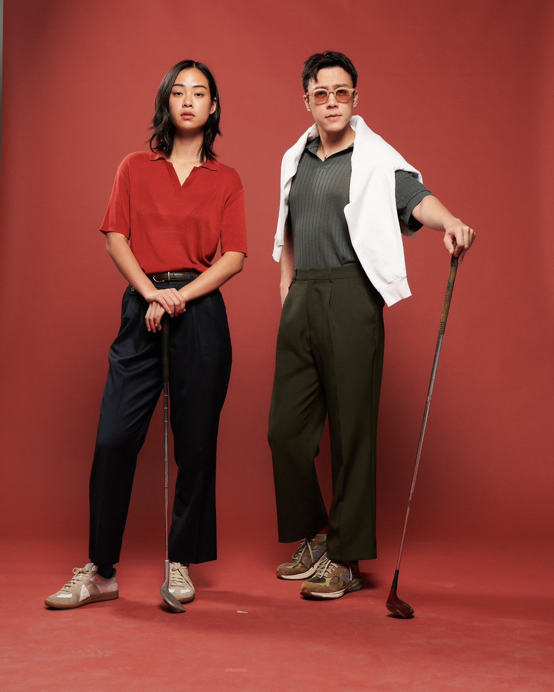 Cagey trousers