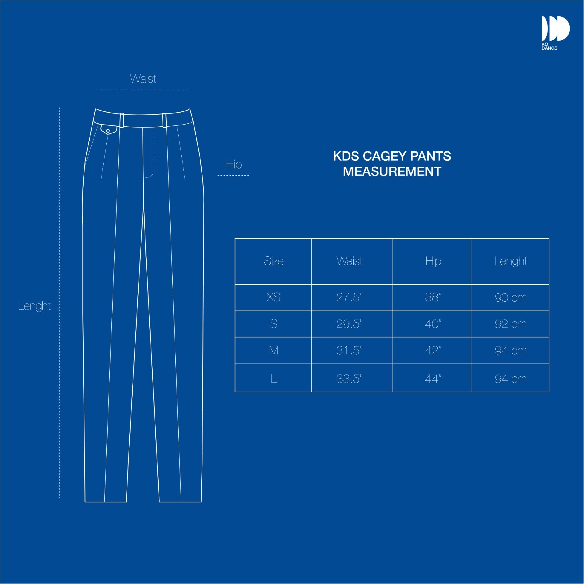 Cagey trousers