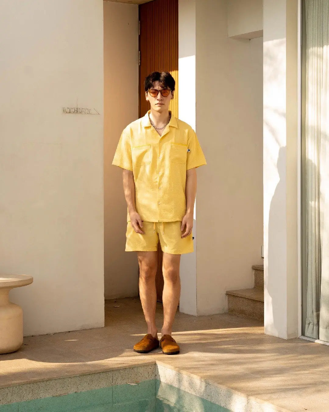 Beach House - short-sleeved shirt KODANGS