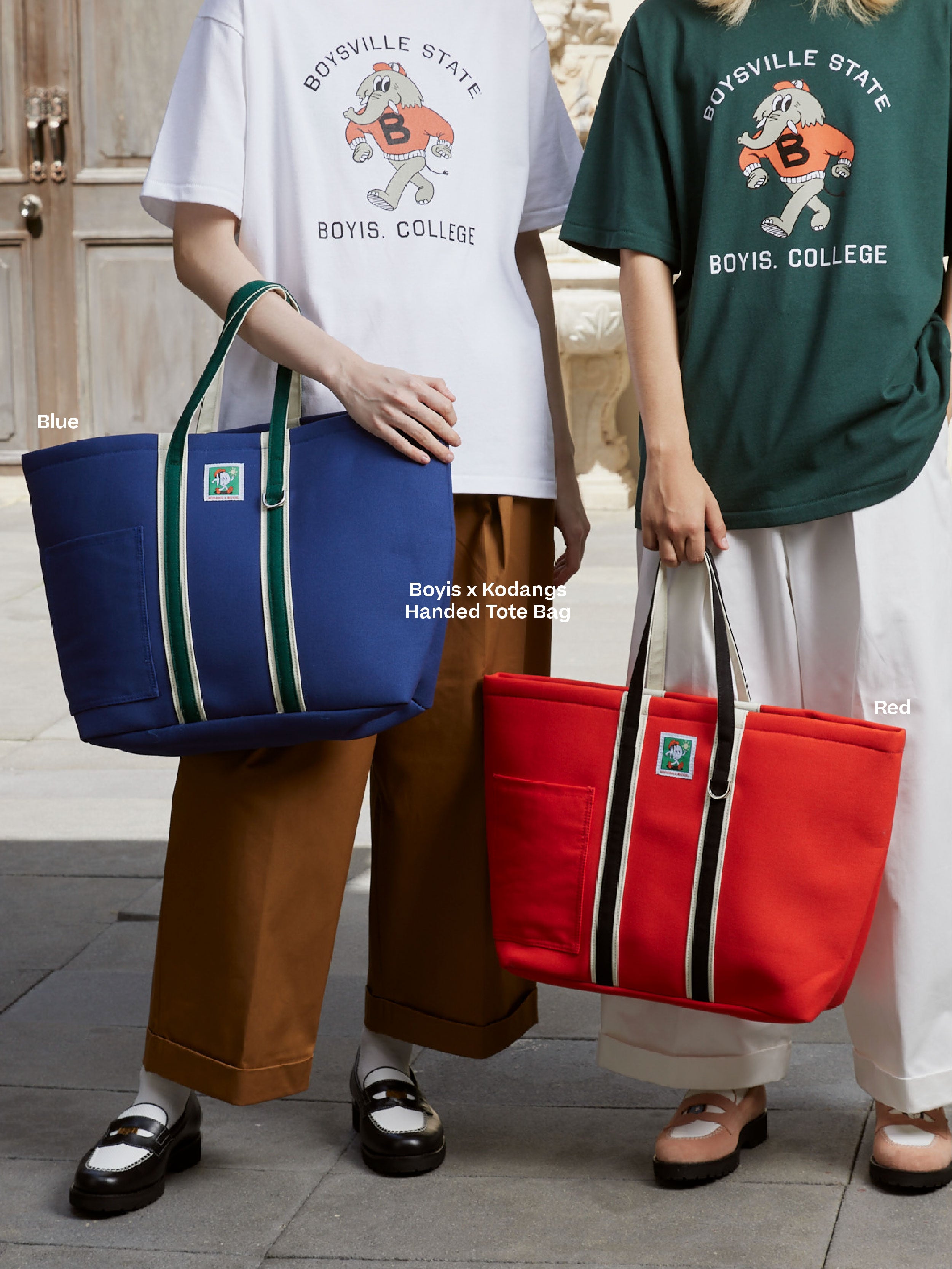 Handed Tote Bag (Collab Edition) Boyis x Kodangs
