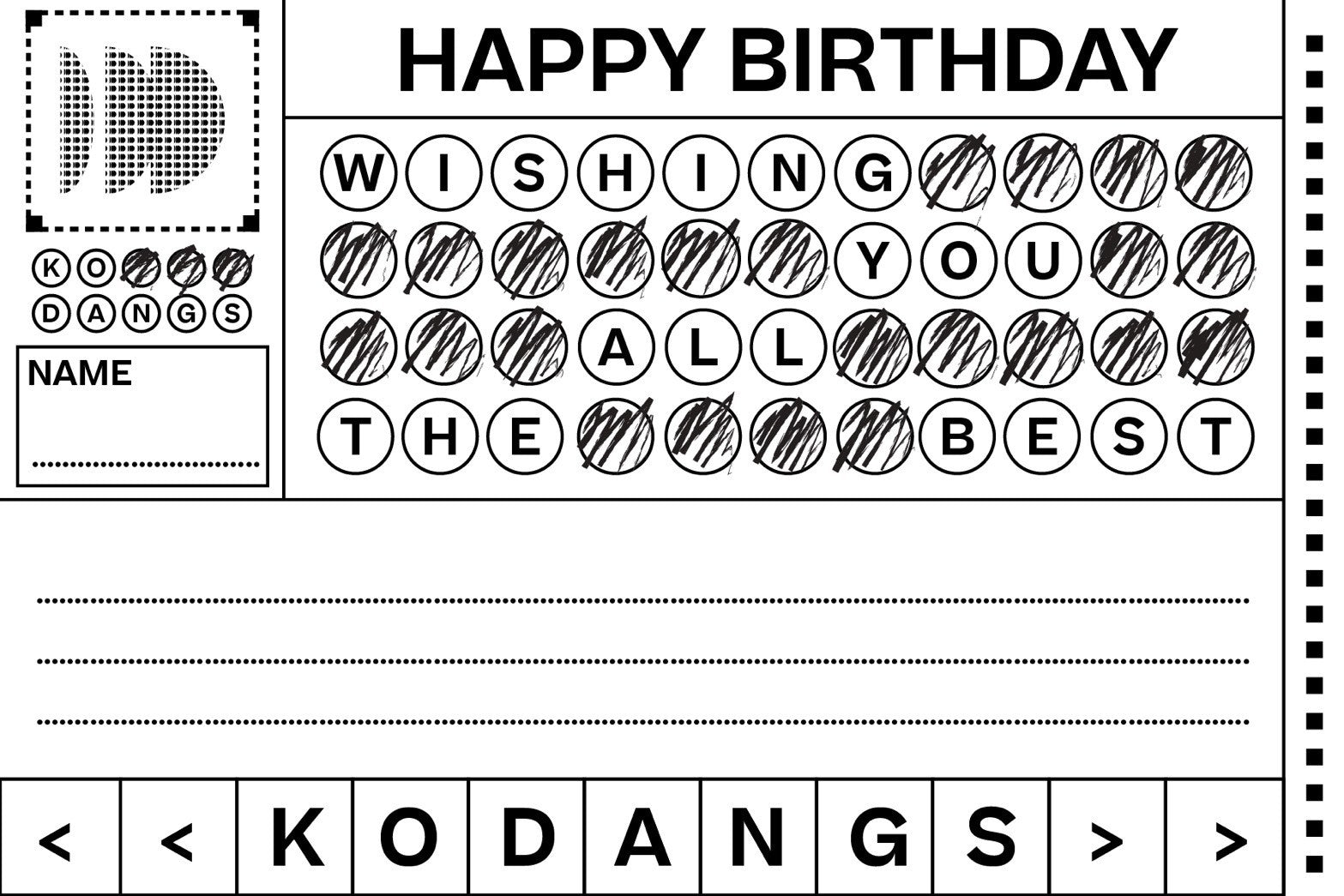 Personalized Card