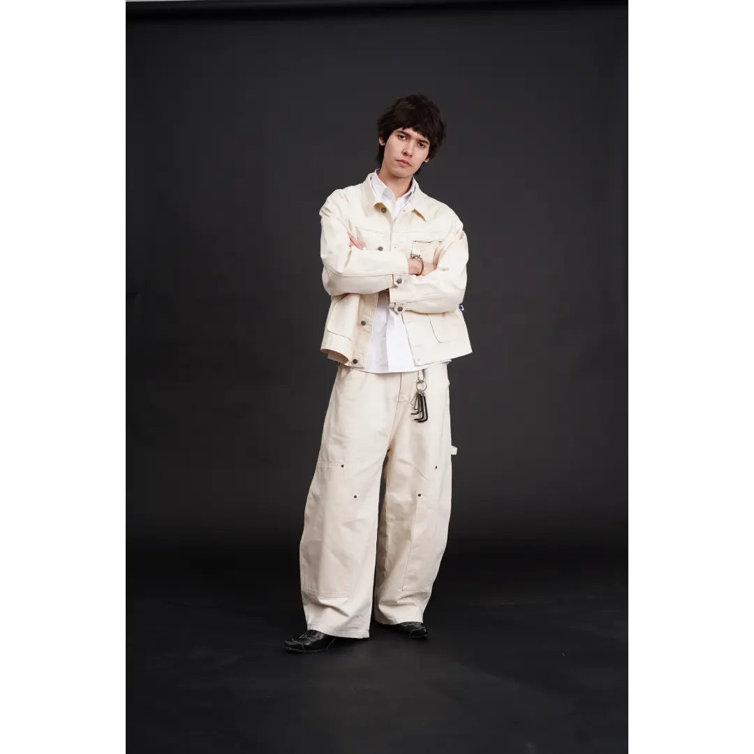 Carter Denim Jacket Cream KODANGS