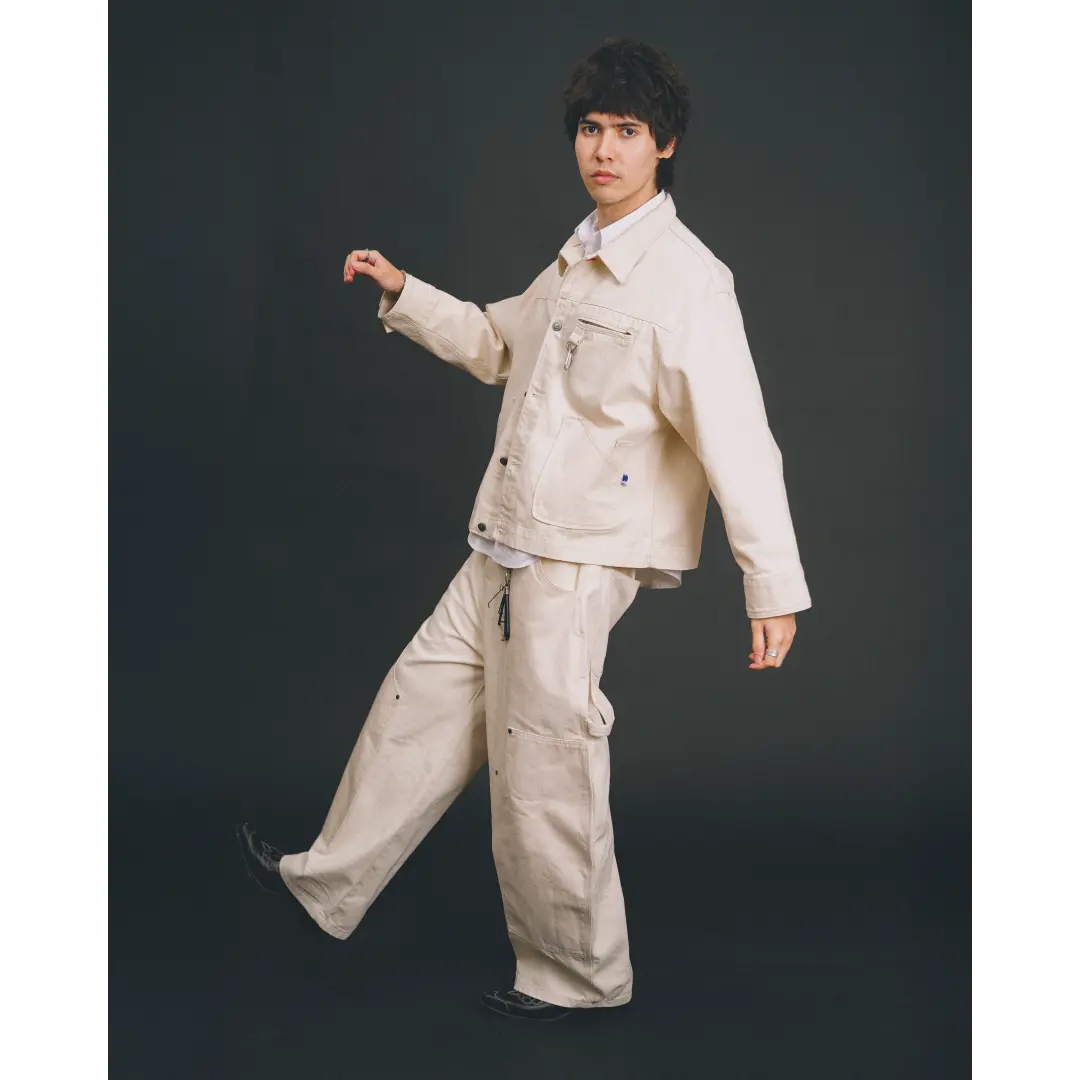 Carter Denim Jacket Cream KODANGS