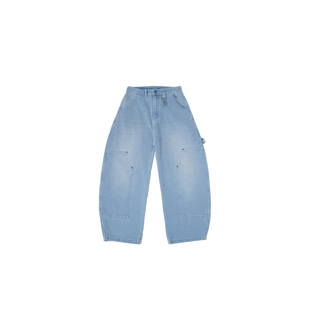Carter Denim Pants Faded Light Blue - KODANGS