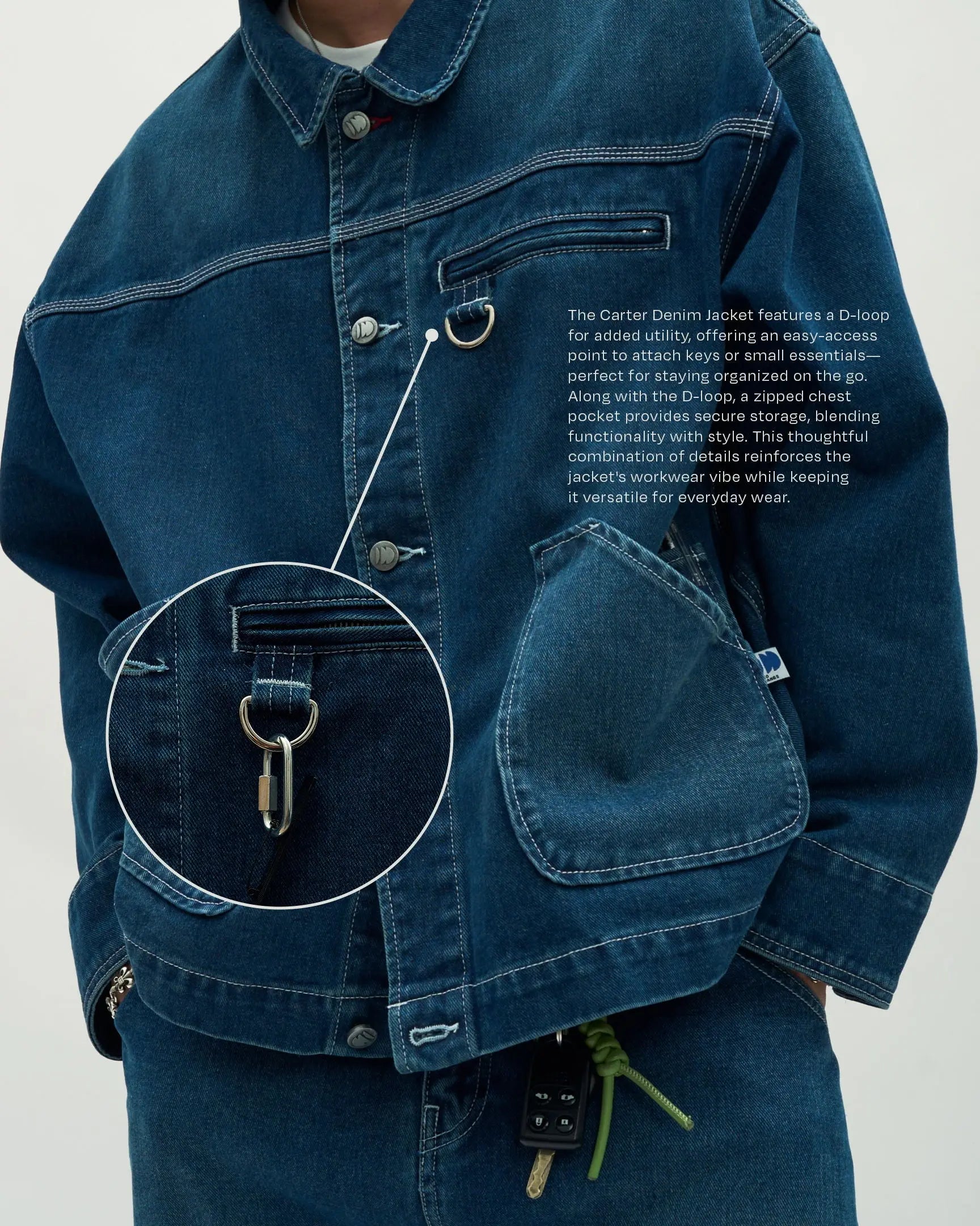 Carter Denim Jacket KODANGS