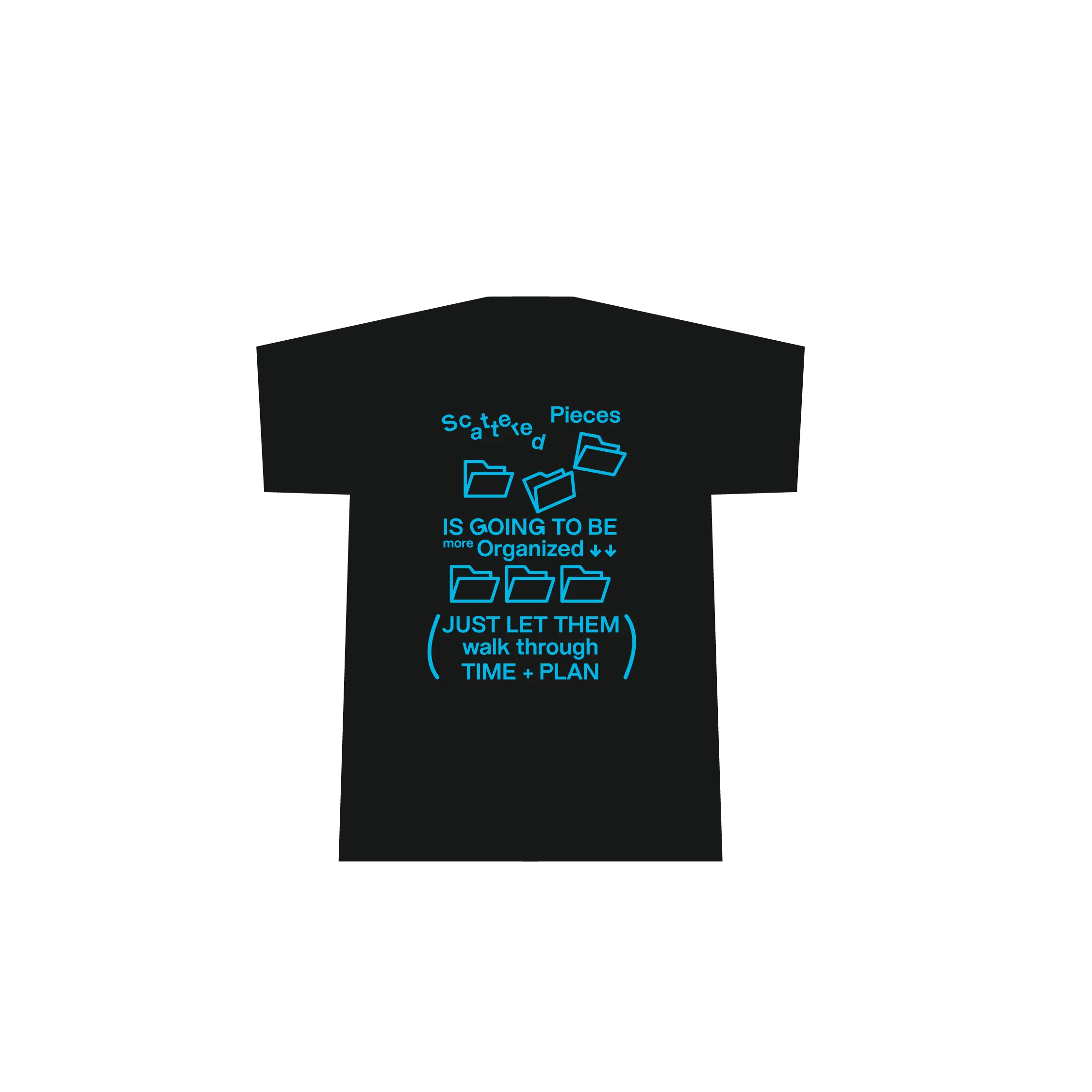 TEE GET ORGANIZED (Black/Navy) KODANGS