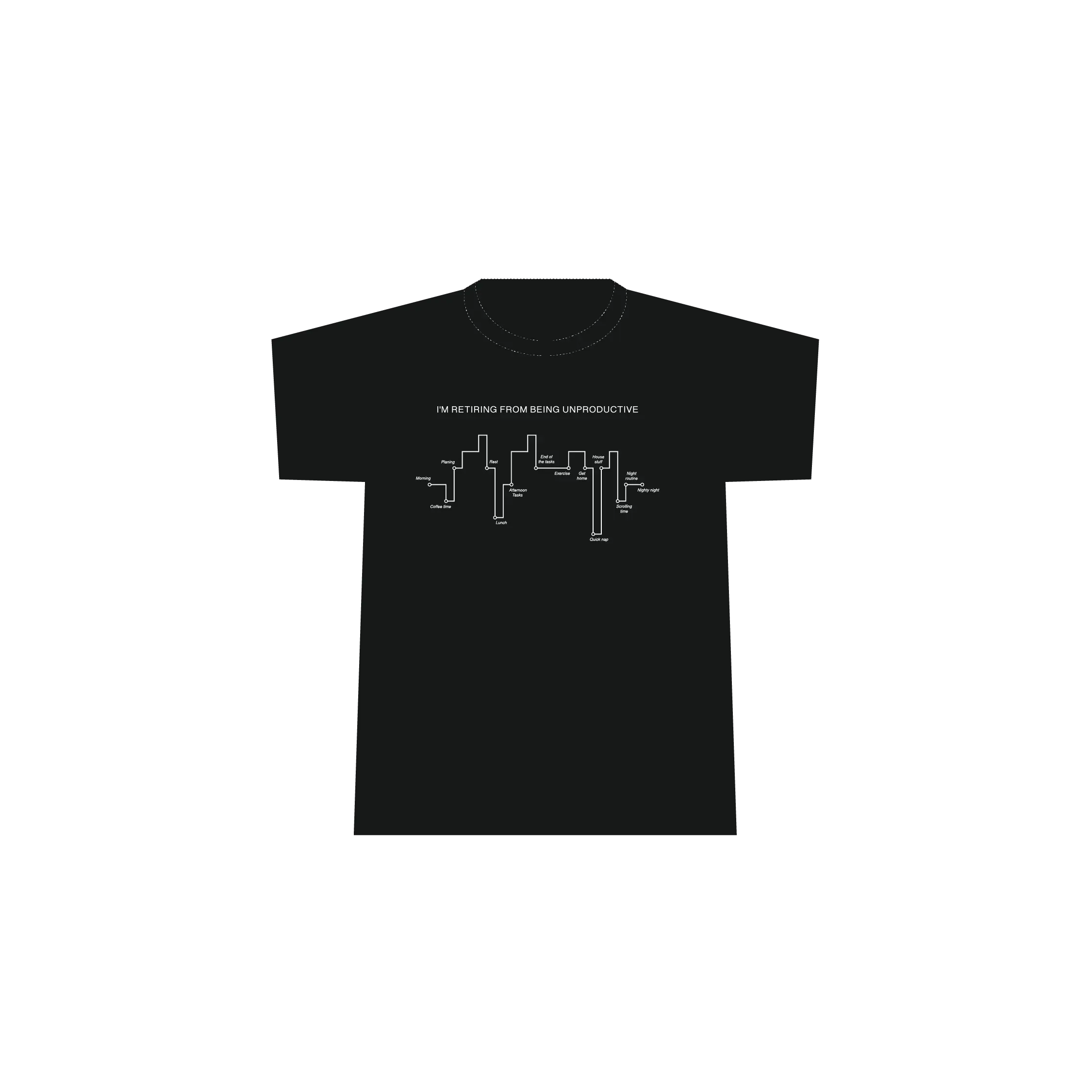 TEE Retiring From Being Unproductive (Black) KODANGS