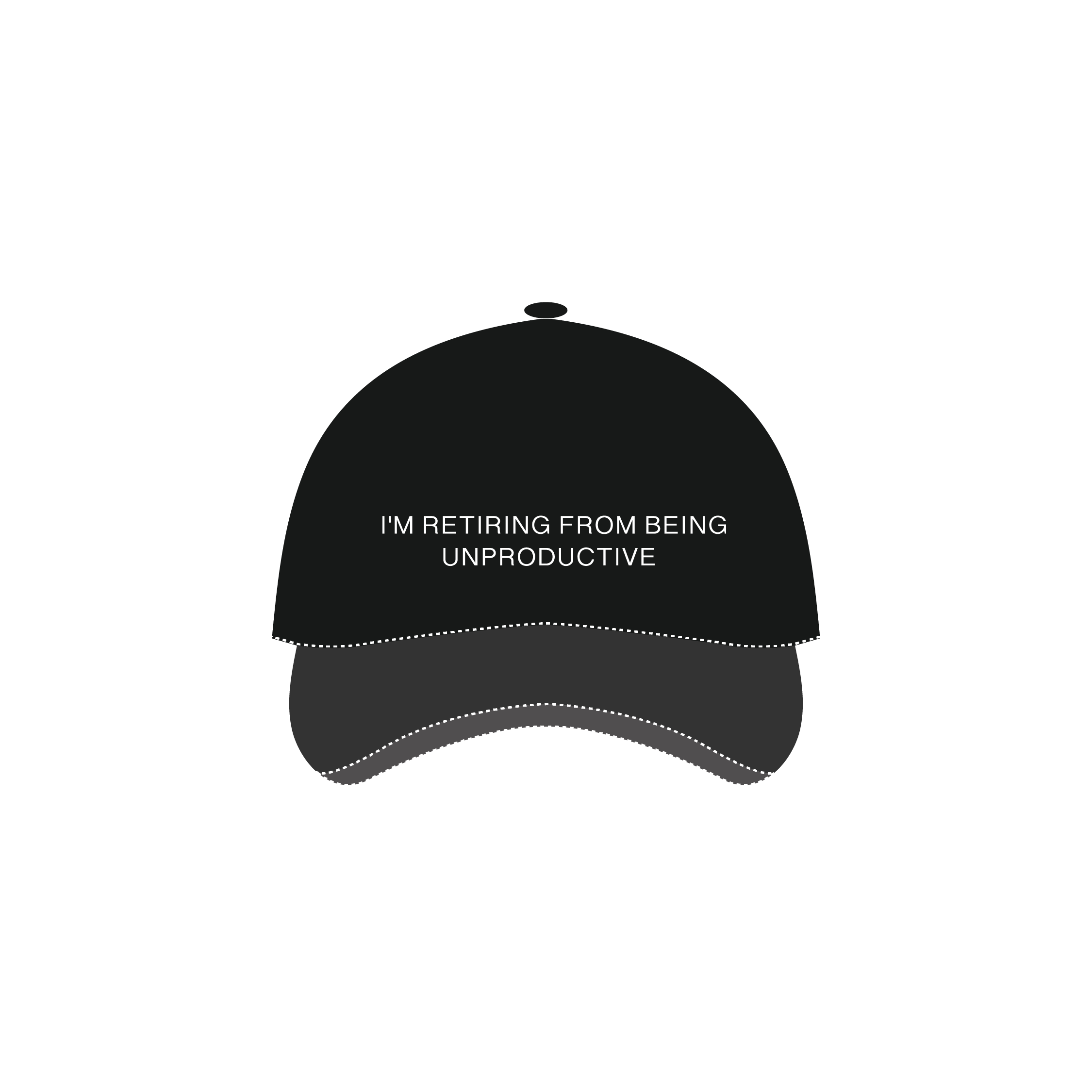 Unproductive Denim Cap