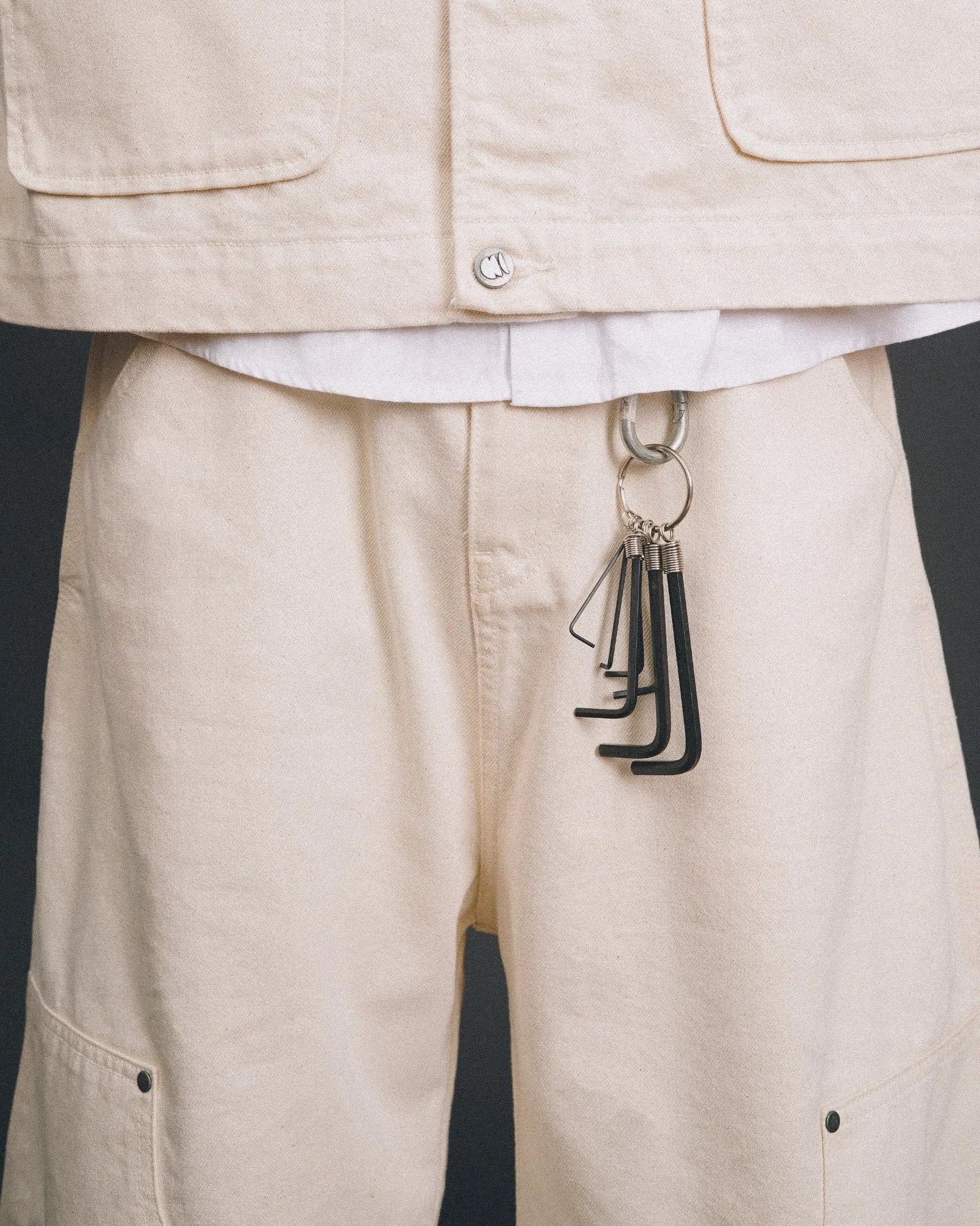 Carter Denim Pants Cream KODANGS