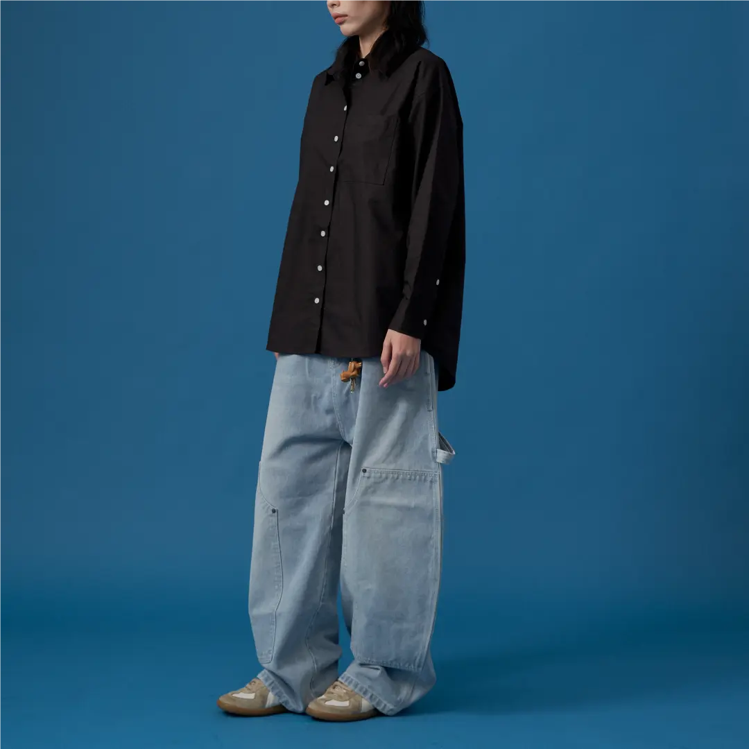 Carter Denim Pants Faded Light Blue KODANGS