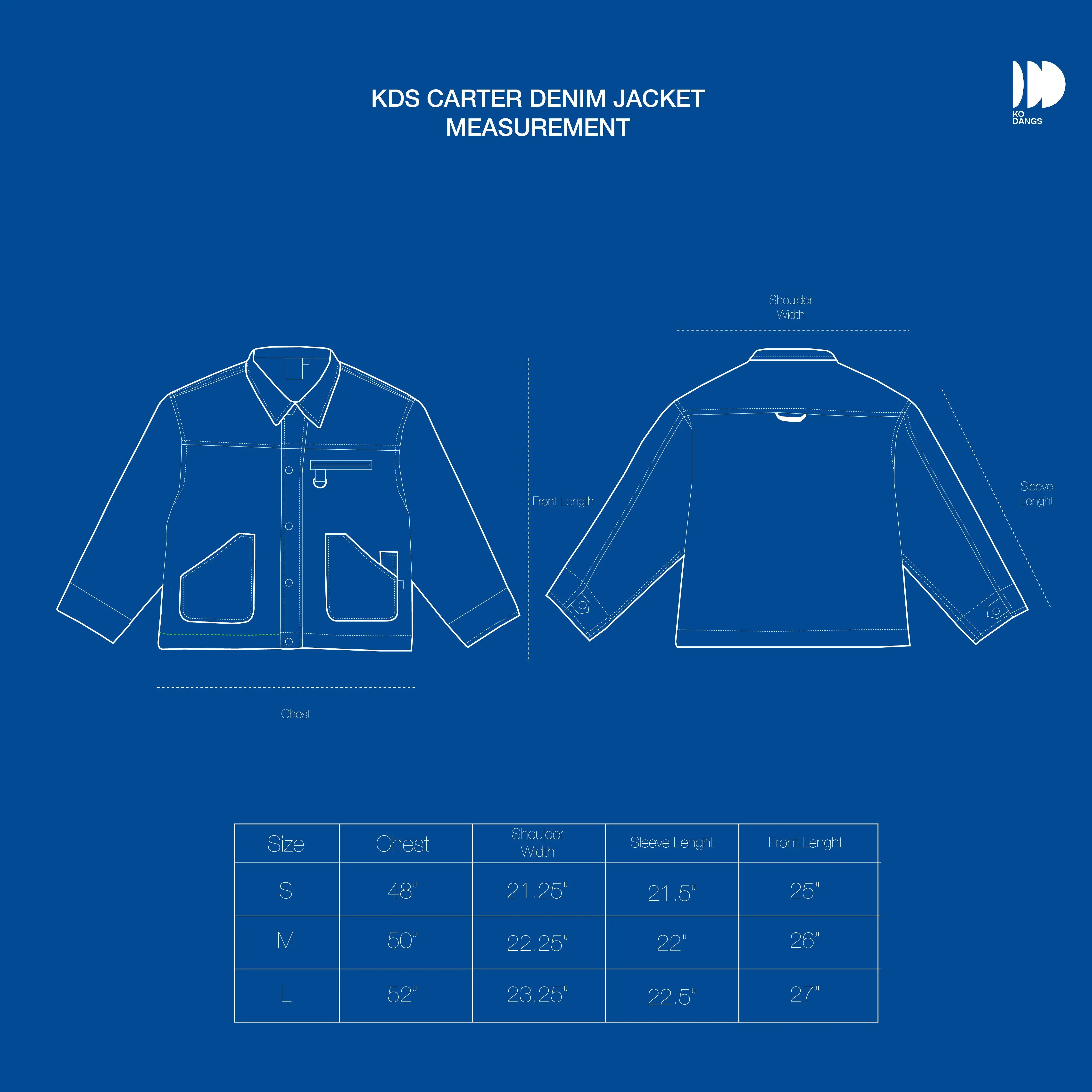 Carter Denim Jacket KODANGS