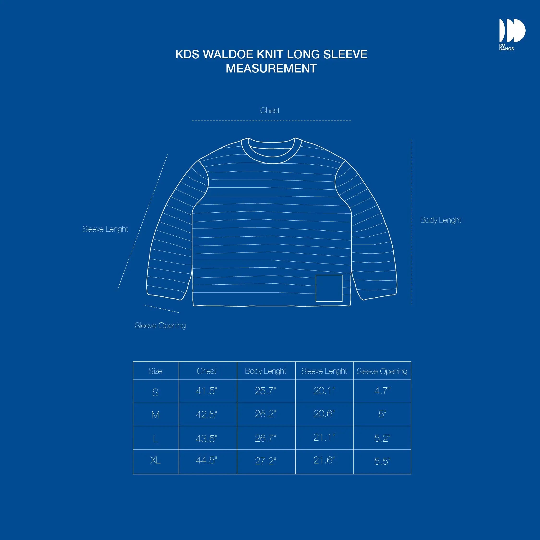 Waldoe Knit Long Sleeve KODANGS