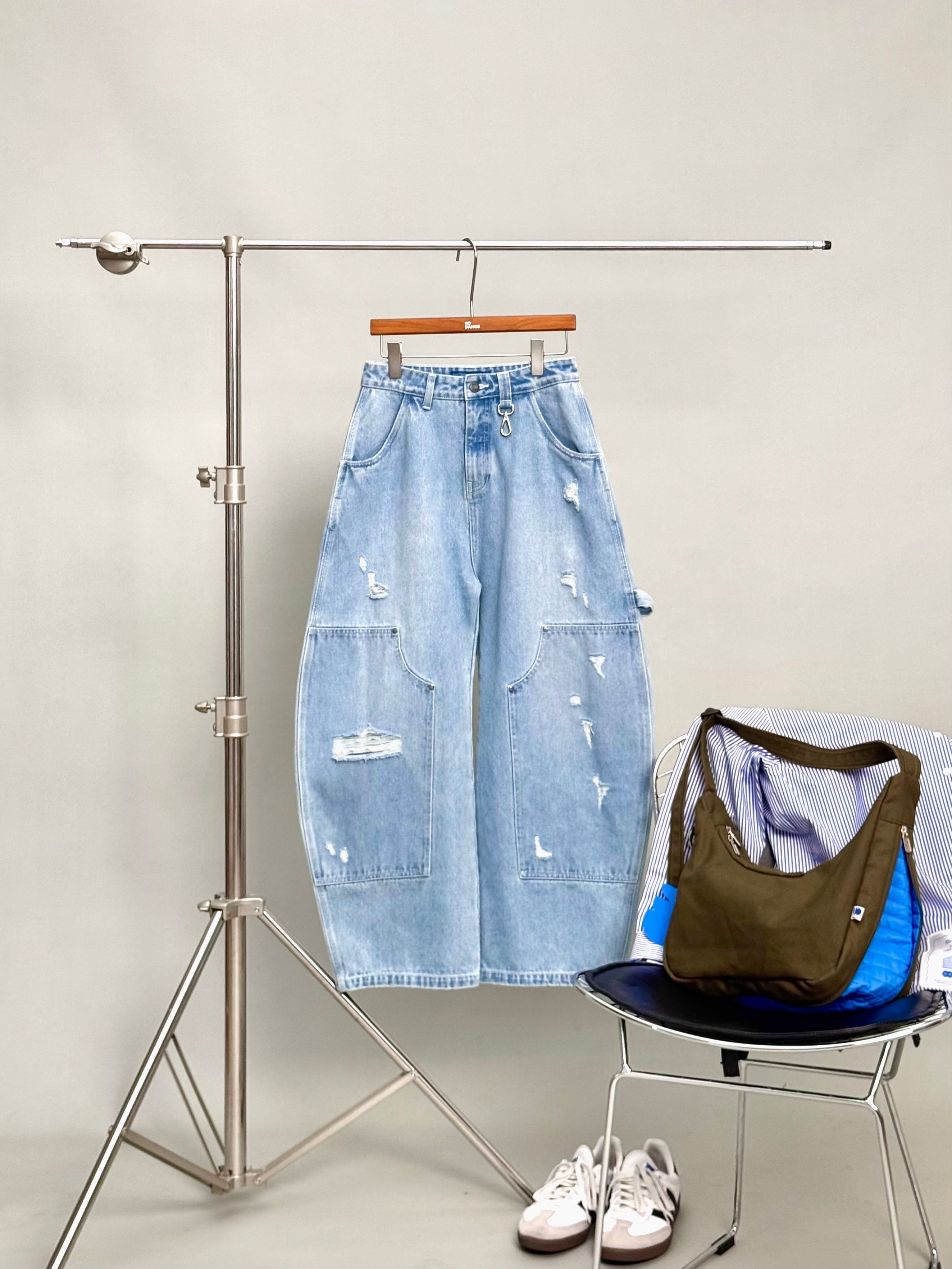 Carter Destroy Denim Pants: Intentionally Distressed, Designed to Be Yours