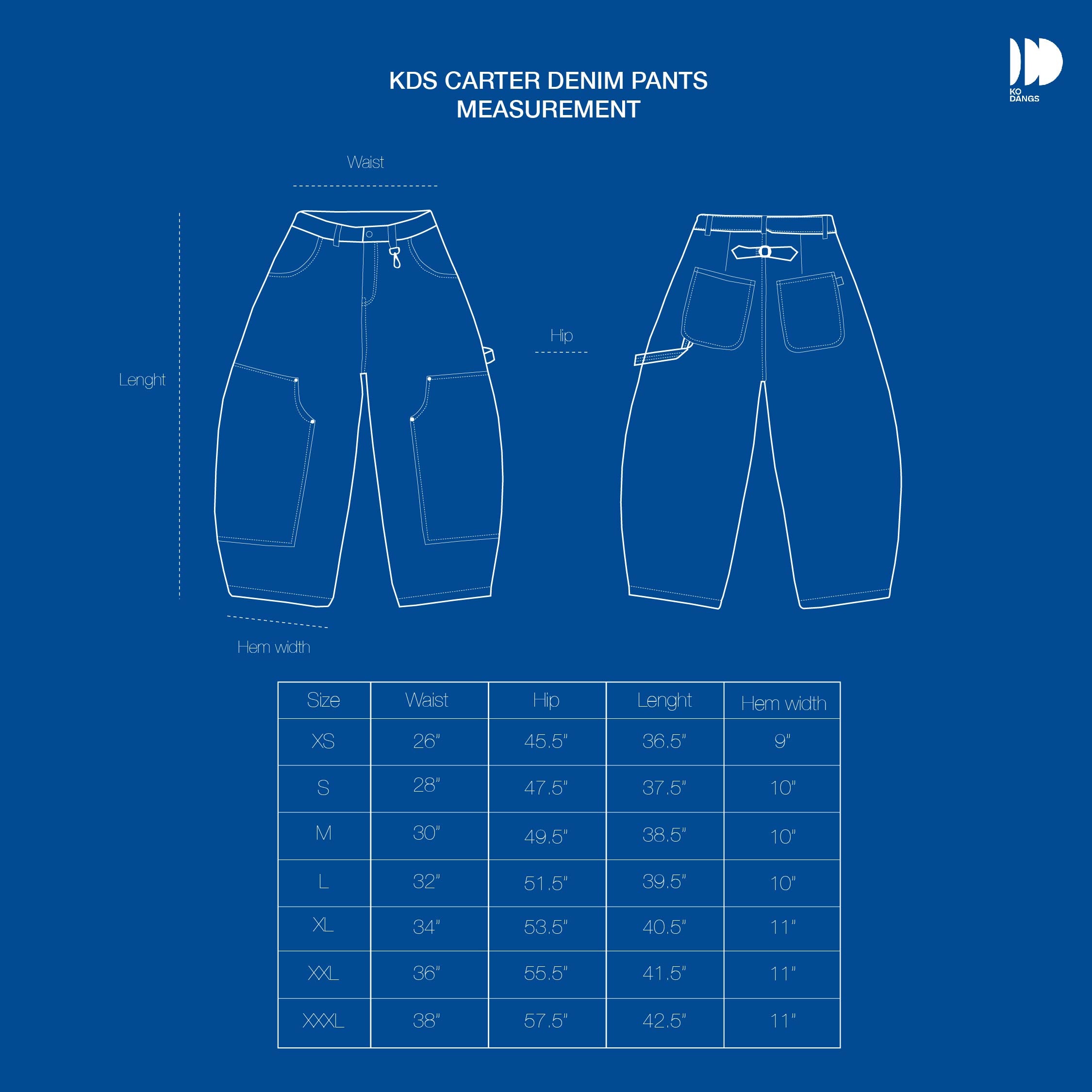 Carter Denim Pants