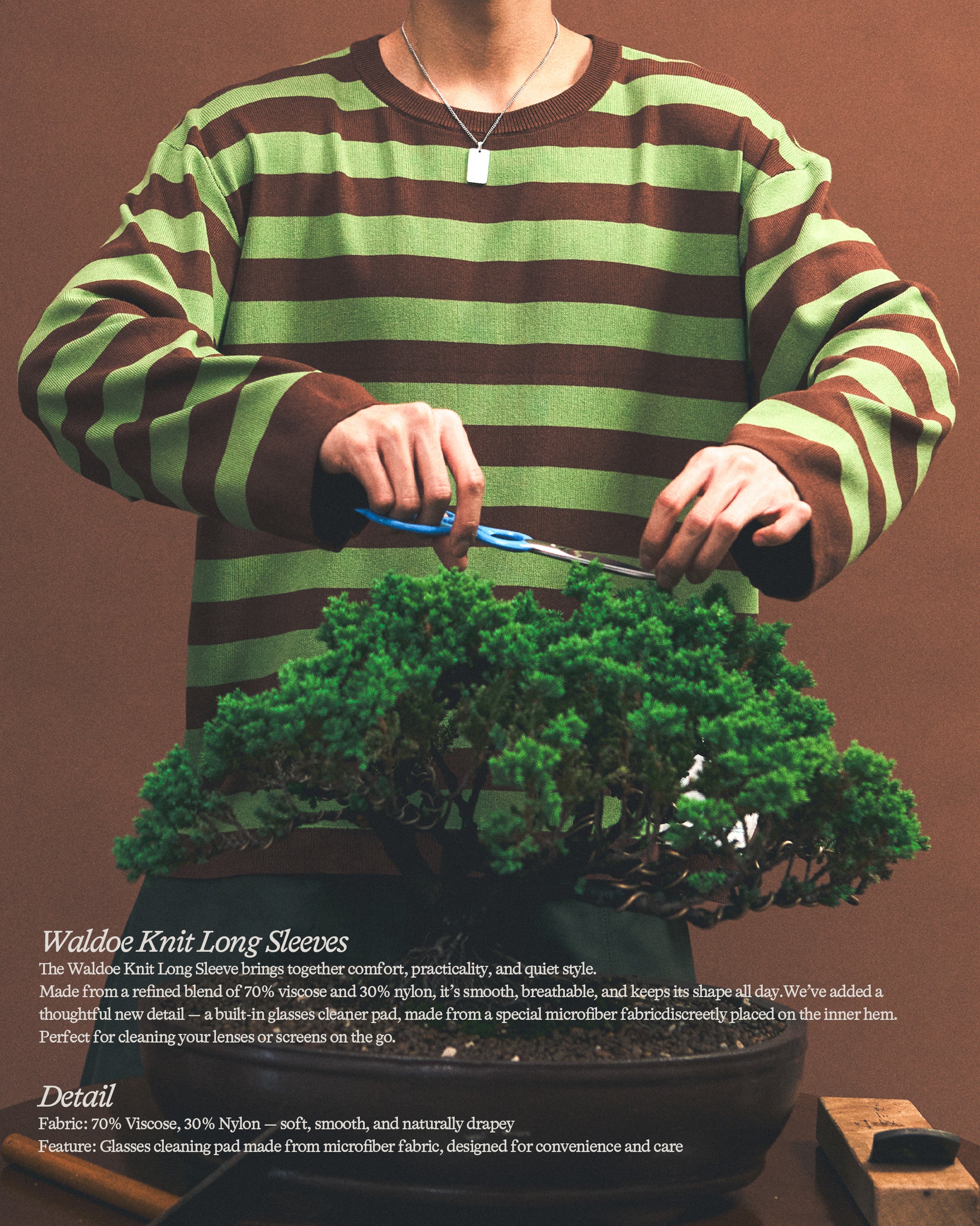 [PRE- ORDER - Shipping 15 NOV] Waldoe Knit Long Sleeve